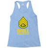 grill sergeant military Racerback Tank