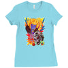 goldar &amp; rito Ladies Fitted T-Shirt