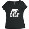 bilf, bear i'd like to Women's Triblend Scoop T-shirt