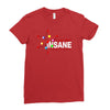 i am not insane inspired by the big bang theory, ideal birthday Ladies Fitted T-Shirt