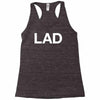 lad printed Racerback Tank
