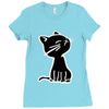 cat2 Ladies Fitted T-Shirt