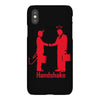 handshake iPhoneX Case