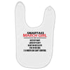Smartass March Girl Baby Bibs