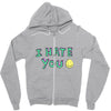I HATE YOU Zipper Hoodie