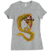 moray pirate captain Ladies Fitted T-Shirt