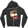 licka roid Zipper Hoodie