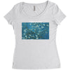 Van Gogh  Blossoming Almond Women's Triblend Scoop T-shirt
