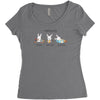 crafting Women's Triblend Scoop T-shirt