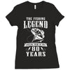 The Fishing Legend Reeling Them In For 80 Years Ladies Fitted T-Shirt