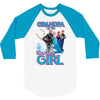 grandpa of the birthday girl 3/4 Sleeve Shirt