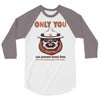 ewok psa 3/4 Sleeve Shirt