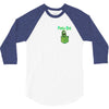 pickle rick 3/4 Sleeve Shirt
