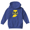 indiana for michigan Youth Hoodie