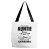 I&rsquo;m Called Auntie Because I&rsquo;m Way Too Cool To Be Called Grandma Tote Bags
