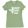 vorsicht kampfhund  funny Ladies Fitted T-Shirt