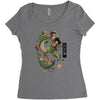 dragon freedom Women's Triblend Scoop T-shirt