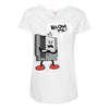 blow me Maternity Scoop Neck T-shirt