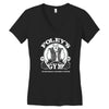 foley's gym Women's V-Neck T-Shirt