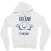 crabby day Zipper Hoodie