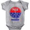 pizza for prez Baby Onesie