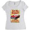 sell midget ideal christmas gift or present Women's Triblend Scoop T-shirt