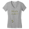 Muggle On Board Army Women's V-Neck T-Shirt