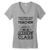This 3 RD Grade Teacher Has An Amazing! Class Women's V-Neck T-Shirt