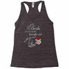 she reads books to live book lover Racerback Tank