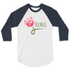 floral 3/4 Sleeve Shirt