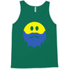 bearded smiley face Tank Top
