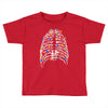 skeleton christmas tree Toddler T-shirt