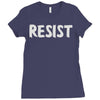 resist (2) Ladies Fitted T-Shirt