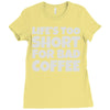 new coffee lovers Ladies Fitted T-Shirt