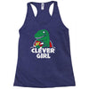 clever girl Racerback Tank