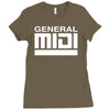 general midi retro Ladies Fitted T-Shirt