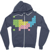 periodic table of america Zipper Hoodie