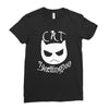 cat skellington Ladies Fitted T-Shirt