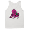 purple octopus playing the bagpipes Tank Top