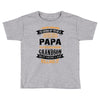 Super Cool Papa Of A Freaking Awesome Grandson Toddler T-shirt