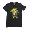 blowing bits Ladies Fitted T-Shirt