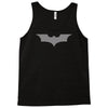 uomo batman bruce wayne logo stampa argento cinema&amp;tv Tank Top
