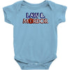 law &amp; mordor Baby Bodysuit