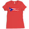 puerto rico Ladies Fitted T-Shirt