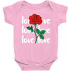 Love Rose Baby Bodysuit