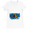 big fish wins Ladies Fitted T-Shirt