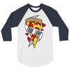 true love pizza 2 3/4 Sleeve Shirt