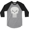 the punisher long sleeves 3/4 Sleeve Shirt