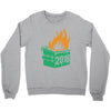 2016 dumpster fire (2) Crewneck Sweatshirt