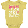 classy sassy Baby Bodysuit